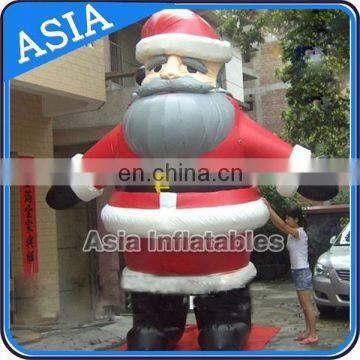 Funny Inflatable Christmas Decorations Inflatable Santa With Camper photo-4