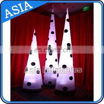 Competitive Price CE Decoration Party Inflatable Cone With Led Light