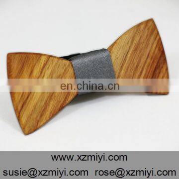 new wooden arts and crafts self tie bow tie for men
