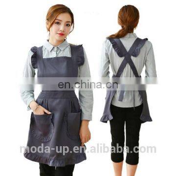 Elegant plain apron for women