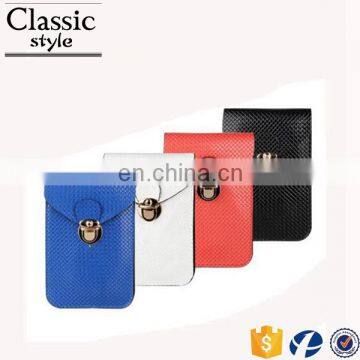 CR Korean Designer Developed Styling Wholesale Pink Color Lady Phone Pocket Waterproof Antifouling Coin Card Holder photo-6