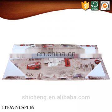London Pattern Cardboard Collapsible Box photo-6