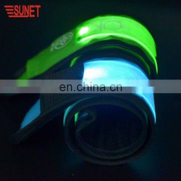 Hot New Products For 2018 Pvc Led Lights Gifts Slap Bands photo-3