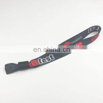 Custom Fabric Festival Polyester Wristband With a Message photo-5