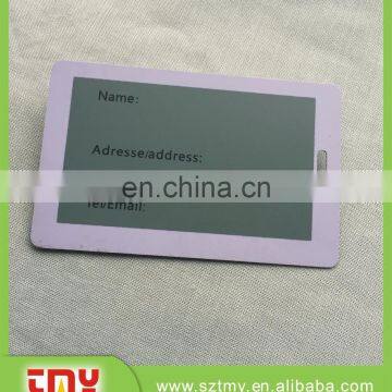 OEM Custom Fashion Design Colorful PVC Luggage Tag photo-6