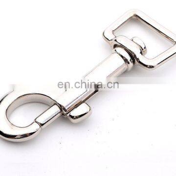 High quality oeko-tex for custom metal hook leather buckle
