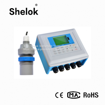 Open channel sewage embedded ultrasonic flow meter water