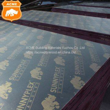 4X8 Panel Formwork System Formwork Film Faced Plywood