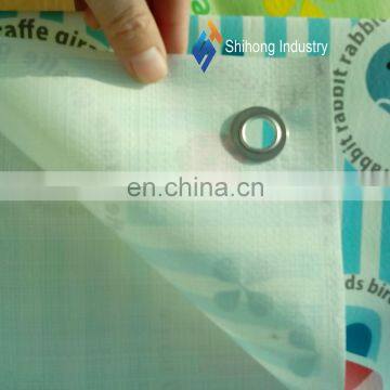 Printed Pattern Plastic Tarps for Sale Flame Retardant Tarpaulin Maker Strong Used Tarpaulin photo-2