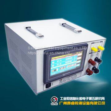 Lithium battery short circuit test device