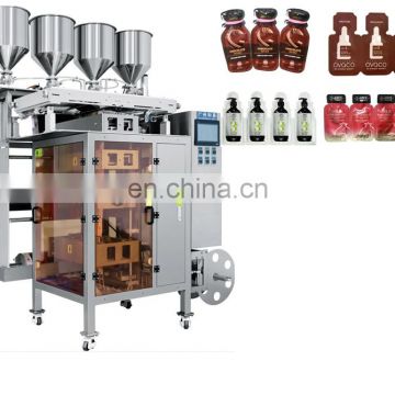 Good quality irregular shaped bag shampoo packaging machine