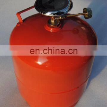 JG Gambia Home Steel Gas Cylinder LGP Bottle,Camping LPG Cylinder with Grill,Empty Butane Gas Cartridge Canister Can Cylinder