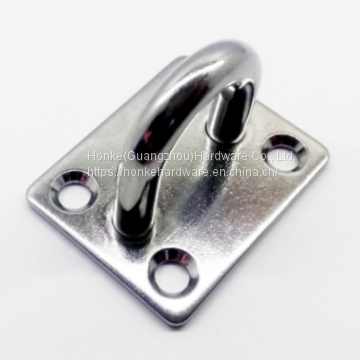 High Polished Marine Hardware Stainless Steel 304/316 Pad Eyes