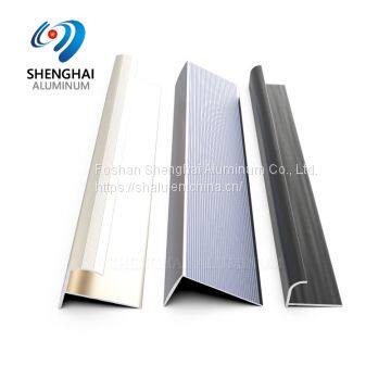 Aluminum tile trim Aluminium transition strips metal edged trim