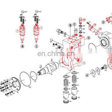Original Weichai WP10 High Pressure Fuel Pump CPN2S2 612640080015 0445020240 photo-2