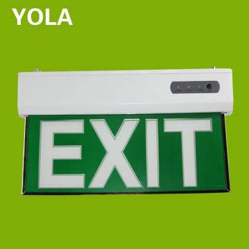 recharegable emergency exit sign lights  emergency  exit sign lights waterproof factory