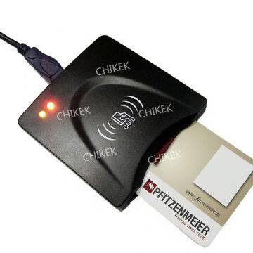 Чтечко-писатель RFID для контактных и бесконтактных смарт-карт на порте USB, чтечко для карт PSAM с частотой 13,56 МГц