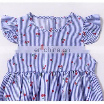 2019 New Cherry Newborn Fly Sleeve Jumpsuit Soft 100% Cotton Baby Romper photo-5