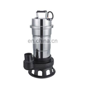 Chinese factory price portable 2.2kw 220v small sluge mud sludge dirty water sewage submersible pump