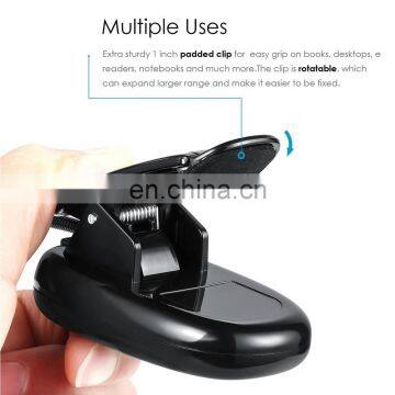 Amazon Hot Sales Eye Care Reading Lights Clip Book Light for Reading in Bed photo-2