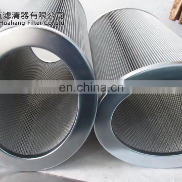 Wholesale high performance industrial metal air cartridge filter for dust collector in shot blasting machine