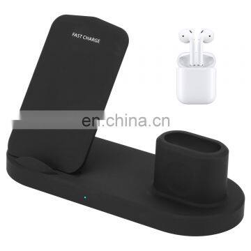 Wireless Charging Stand 4 IN 1 for Phone Watch Fast Charger Pad 10w Wireless Charging Pad photo-6
