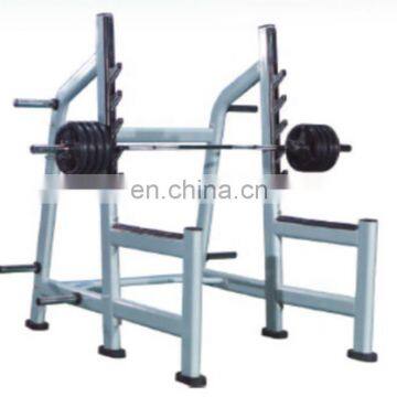 Weightlifting  Barbell Stand Adjustable Support Weight fixed straight curl rubber barbell  Squat Rack