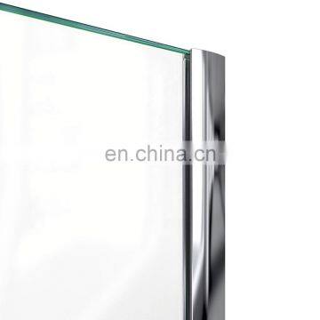 Easy Cleaning Chemical Tempering Shower Glass With Shape Bath Screen photo-4