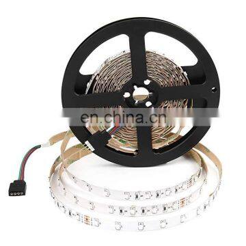 Colored SMD 3528 RGB Led Lights Strip 5M Set With Remote DC12V Power Adaptor