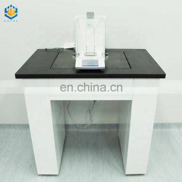 Chemistry lab furniture marble balance table anti vibration table