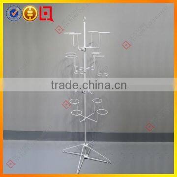 Metal Wire Rotating Hot Sell 4-Tier Metal Hat Rack photo-4