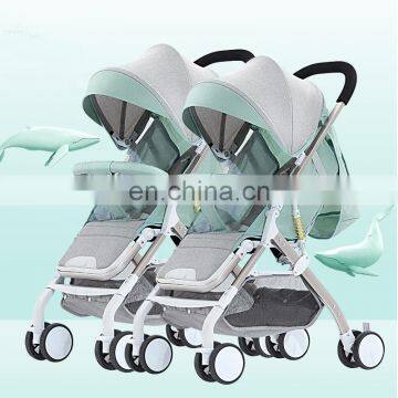 Twins Strollers Foldable Prams For Newborns Portable Baby Carriage For Twins photo-6