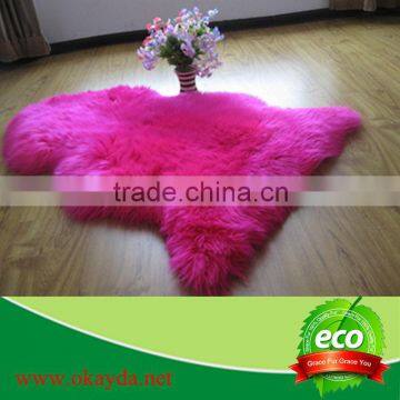 Long hair sheepskin rug merino sheepskin rug