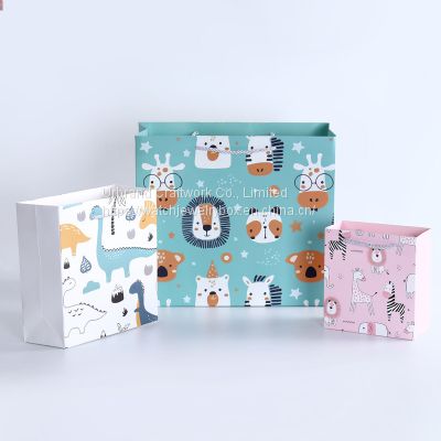 New Children's Day gift bag creative cartoon gift bag birthday gift bag paper bag wholesale