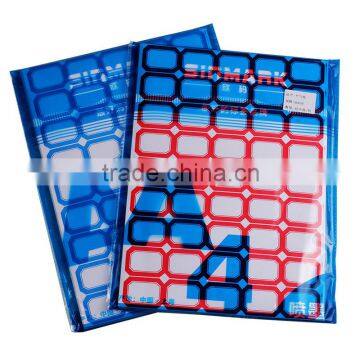 SINMARK 29.7cm*21.0 cm A4 Red Grid Removable Sticker Paper photo-4