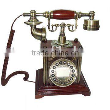 Wooden telephone,telephone with wooden base