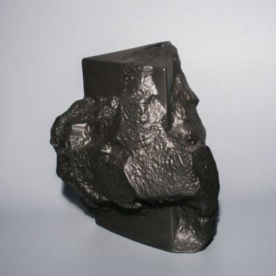 Modern Art Stone Face Ceramic Flower Vase photo-2