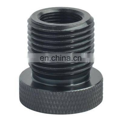 Car modification parts knurled fuel filter adapter connector 1/2-28 to 13/16-16