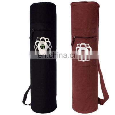 New design private label custom color Indian manufacture yoga mat bag