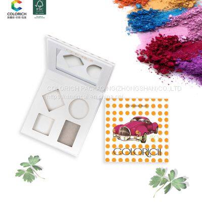 30 color eyeshadow palette diy custom makeup pan paper packaging empty private brand makeup palette box eyeshadow palette holdes