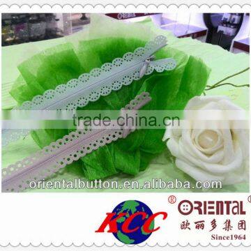 3# KCC Invisible Zipper With Patterned Lace Tape photo-4