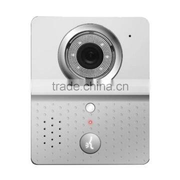 anywhere anytime control wifi video door phone with intercom video call and unlock on ios &android device for muti apartment