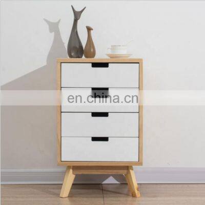 Modern Colorful Wood Cabinet bedroom night stand