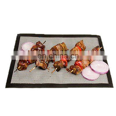 Good Selling Food Grade Best Reusable Korean Cooking Non Stick BBQ Grill Mesh Mat