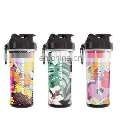 blender collapsible blender spice pink salt protine custom premium sublimation shaker bottle