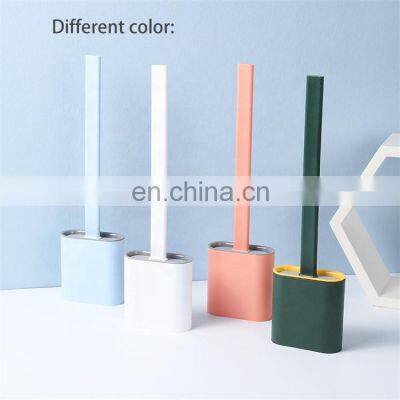 Популярный новый дизайн 2021 года: многоцветная чистящая веник для туалета из беззапахового силикона TPR photo-5