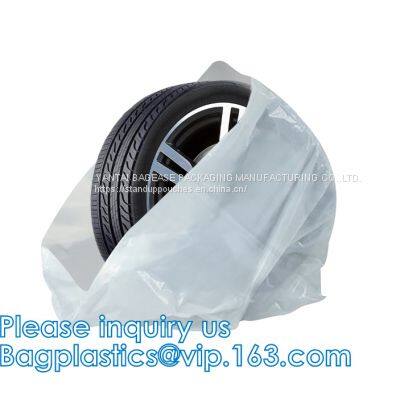 Disposable Tyre Bags, Steering Wheel Cover, Car Seat Cover, Disposable Cover, pe Car Foot Mat, Gear Automotive Tire Bag photo-4