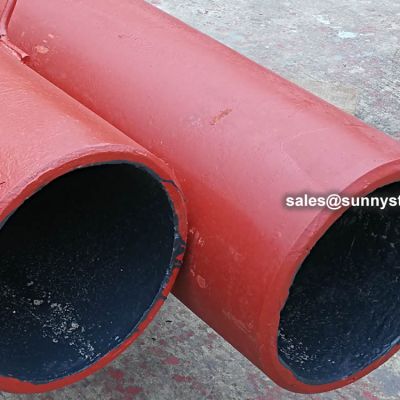 Metal Ceramic Lined With Composite Pipe