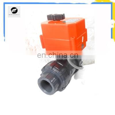 CTF-001 10nm 35V UPCV 220 volt dn15 dn40 12v plastic motor ball valve