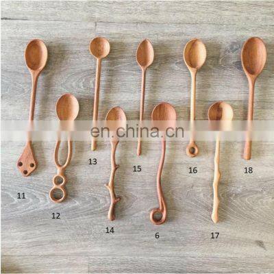 High Quality Best Price Wooden Spoon/ Handmade Wooden Spoon Set Dinner- Wooden Fork And Knife- Wooden Dinnerware Set photo-5